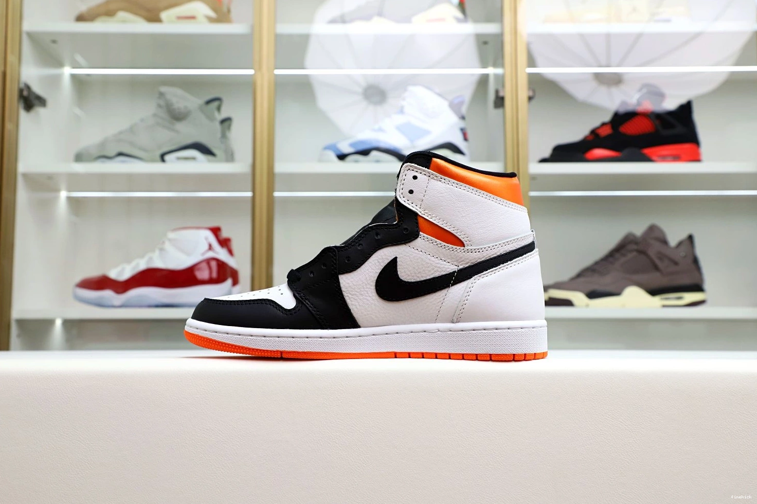 Jordan Electro Orange' High 1 OG Air Retro 0127